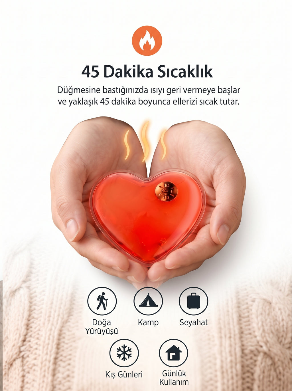KALPLİ EL ISITICI