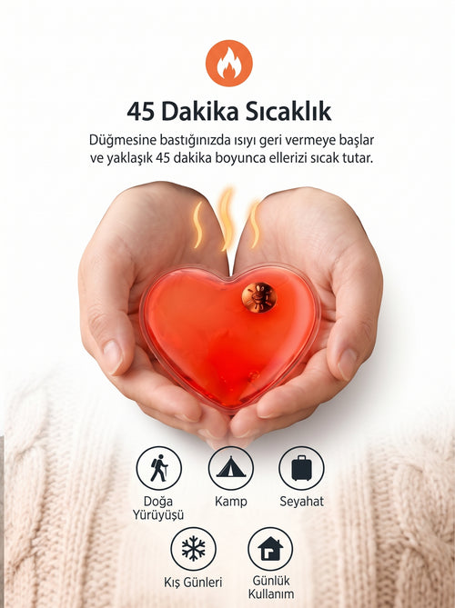 KALPLİ EL ISITICI